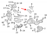 Front Mount Bracket, RH